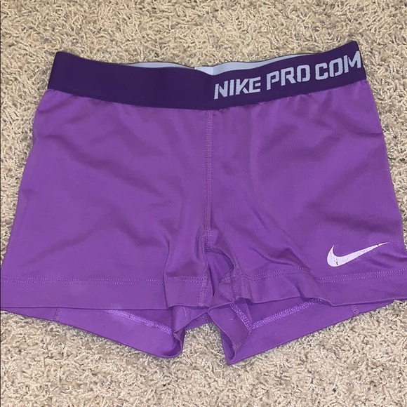nike pro purple
